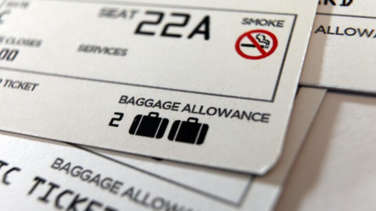 air ticket class