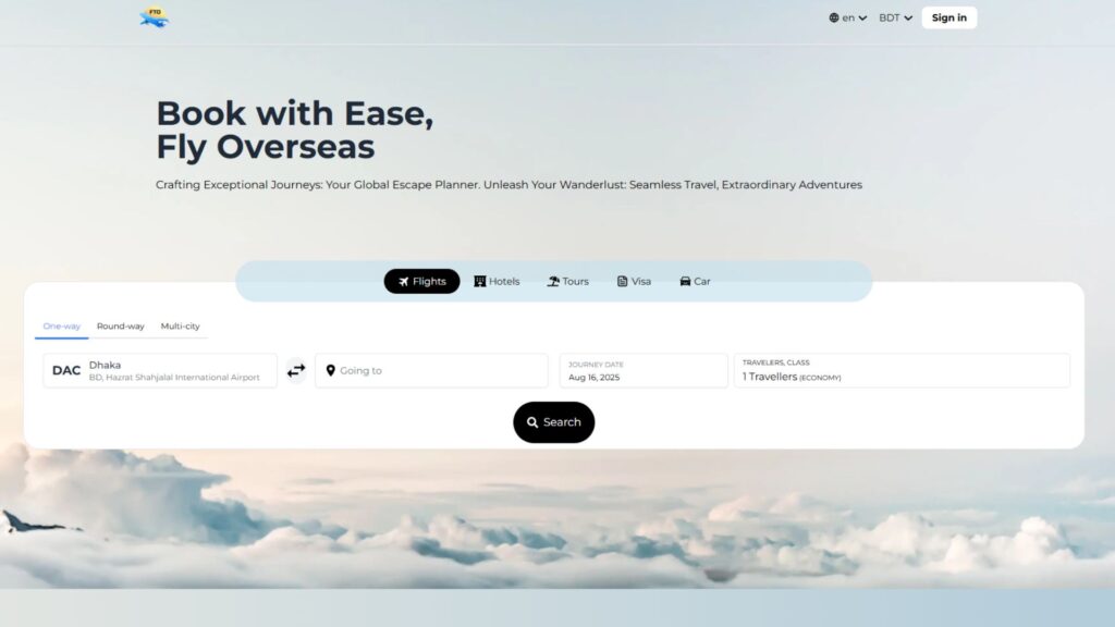 travel api integration